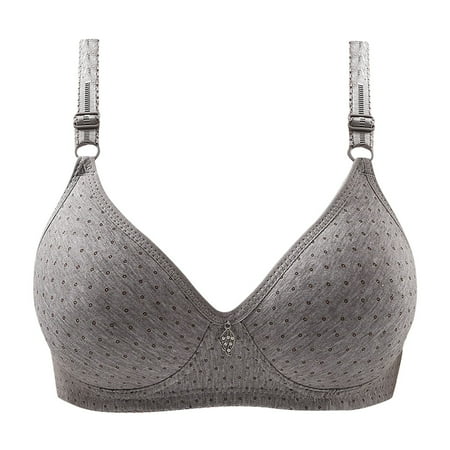 

Naughtyhood Bras For Women Valentines Day Gift Bras For Women Woman s Printing Gathered Together Daily Bra Underwear No Rims on Clearance
