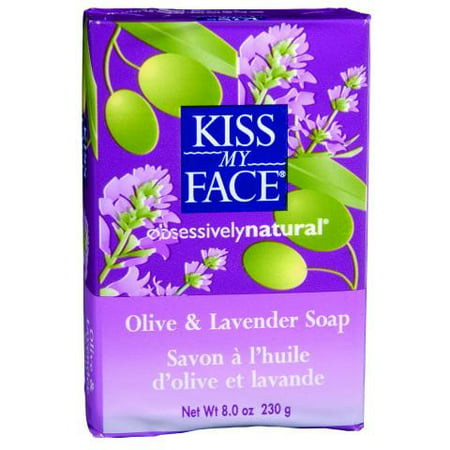 Kiss My Face Olive Lavande Savon, 8,0 OZ