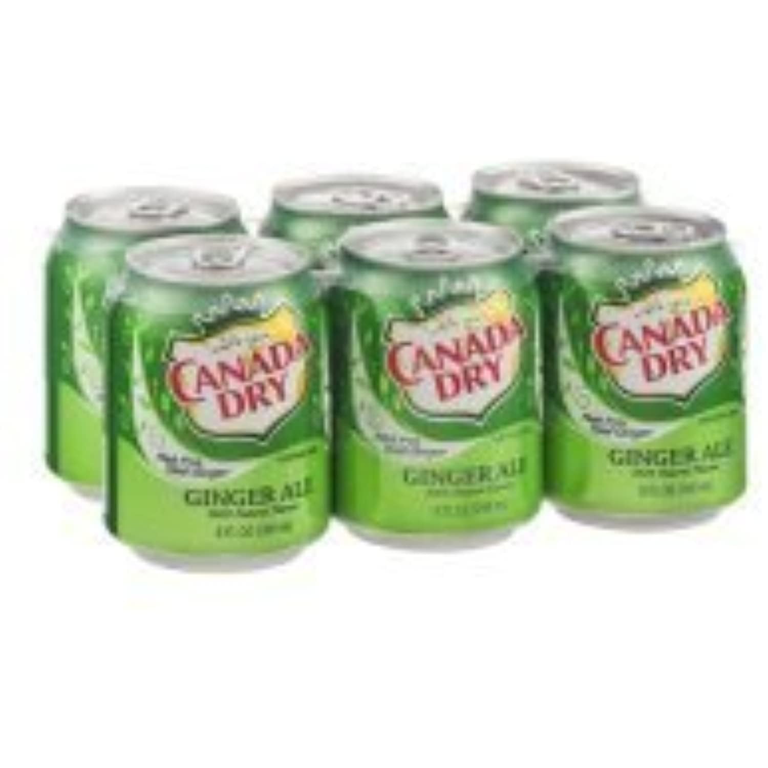 Canada Dry Ginger Ale 6 Pack 8Oz Cans