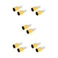 thumbnail image 1 of Guardoinrt 2pcs/set Motorcycle Grips Handlebar Ends Amp Up Bike S Style And Performance yellow 5Set, 1 of 6