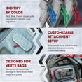 thumbnail image 3 of Vertx Pack Zip Pouch Organizer Insert Attachment for Backpack, Bag, Travel, Organization Pouches, Small, 2-Pack, 3 of 6