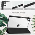 thumbnail image 4 of Decase for iPad Air 13-Inch Case (2024 New) with Pencil Holder Slim Stand Hard Acrylic Back Shell Smart iPad Cover Support Auto Wake/Sleep for iPad Air 13,Black, 4 of 8