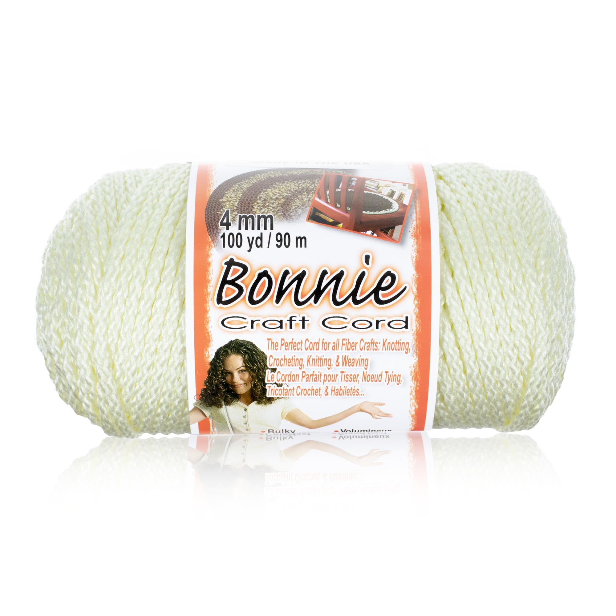 2mm Bonnie Crafting Cord in Many Colors - 100 Yard Spools - Great for  Macrame, Crochet, and Knitting 