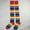 Multicolor, variant on HJQEQVD Long Striped Stocking Socks Women Rainbow Winter Warm Cable Long Boot Socks Over Knee Thigh High Stockings Socks for Halloween Party