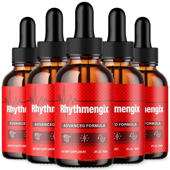 Rhythmengix Advanced Formula Drops Natural Support Supplement 150 Servings