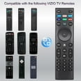 thumbnail image 4 of Universal Remote Control XRT140 for VIZIO Smart TV Remote Control Replacement Smartcast D, E, M, P, V, PX Series Smart TVs, 4 of 6