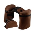 thumbnail image 2 of Bolsas para cuernos de silla de montar, bolsas para cuernos de pomo, diseño occidental para exteriores, bolsas para caballos de resistencia, bolsas Café, 2 of 8