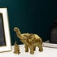 thumbnail image 5 of Figura de elefante que trae recuerdos y fuerza a la estatua. Oro, 5 of 8