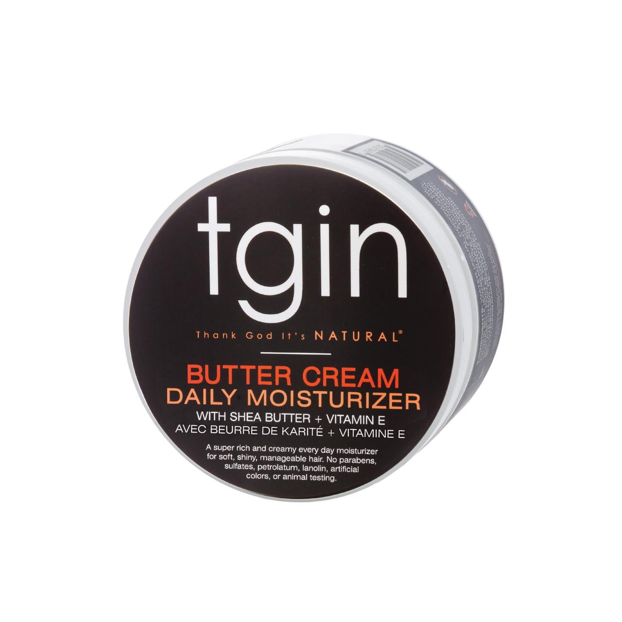 Thank God It's Natural (tgin) Butter Cream Daily Moisturizer for Natural Hair,  for Curly Hair 12oz