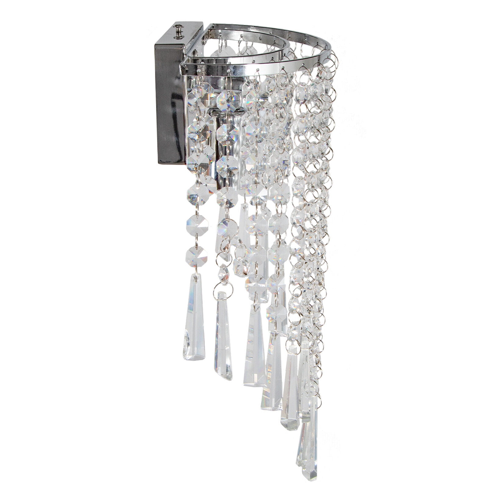 Modern Bathroom Crystal Mirror Light Front Wall Lamp Fixture Vanity Lights