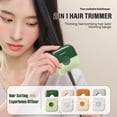 thumbnail image 5 of 2 in 1 Hair Trimmer,Mini Manual Hair Trimmer Comb,2 in 1 Hair Trimming and Arrangement Trimmer,Double Sided Hair Razor Comb Cutter,Multifunctional Hair Trimmer for Women X6C7, 5 of 8