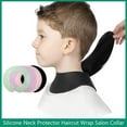 thumbnail image 6 of Silicone Neck Protector Scarf Haircut Wrap Salon Collar Hair Dye Shawl Barber Shop Shatterproof Pad Hairdressing Cutting Wrap, 6 of 10