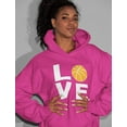 thumbnail image 5 of Tstars Women's Basketball Hoodie - Perfect Gift for Basketball Fans, Players, and Lovers - Cool Birthday Present - Sporty and Stylish Sweatshirt for Team Supporters, 5 of 12