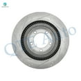 thumbnail image 4 of Front Drilled Slotted Disc Brake Rotors For 2008-2022 Toyota Sequoia, 4 of 9