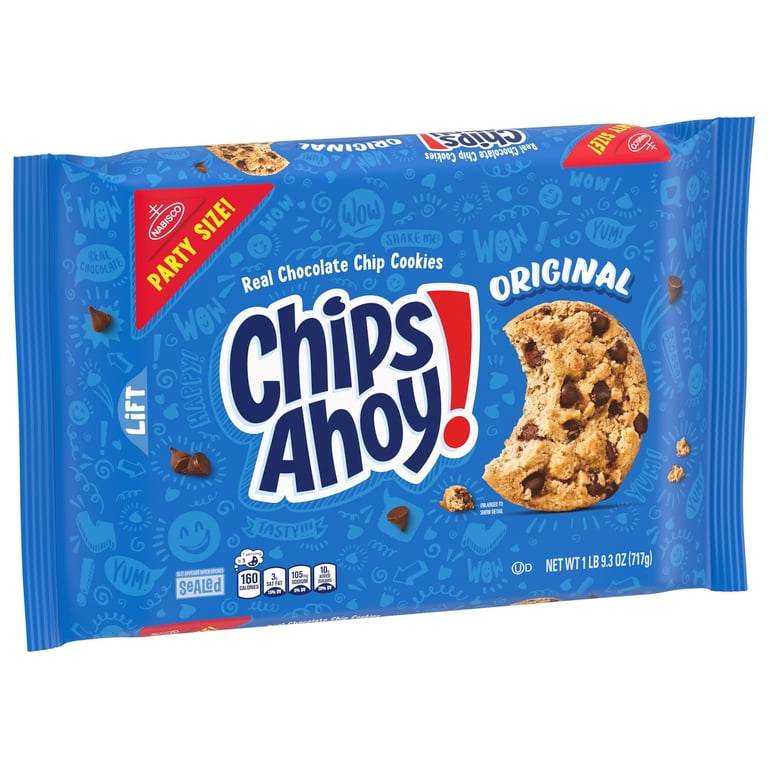 Chips Ahoy!, Original Chocolate Chip Cookies, 25.3 oz, Party Size
