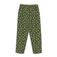 thumbnail image 5 of Daiia Yellow Floral Women's Sleep Pant with Pockets and Drawstring,Pajama Pants-X-Large, 5 of 9