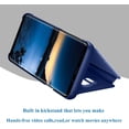 thumbnail image 3 of Compatible with Samsung Galaxy Note 10 Plus Case Flip Leather Cover Clear S-View Mirror Shockproof Cover with Kickstand Anti-Scratch Protective Phone Cases Cover for Samsung Note 10 Plus 4G/5G, 3 of 14