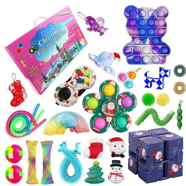 Juguete sensorial Fidget HUOGUO Push Bubble para aliviar el estrés