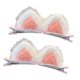 thumbnail image 3 of Pinzas para el pelo Yuyangstore con orejas de gato de felpa naranja, 3 of 8