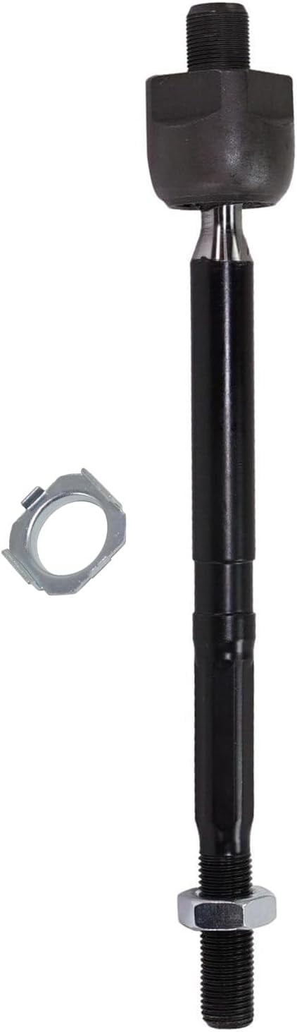 Detroit Axle - 2 Front Inner Tie Rods for 2009-2014 Honda Fit, 2010 2011 2012 2013 Tie Rod End Links Replacement [GAS]
