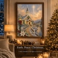 thumbnail image 6 of 2026 Pearl Diamond Painting Art Kit, Relaxing DIY Gem Craft Set with All Tools Included, Great for Adults Hobbyists Leisure Activity (Snowy Church), 6 of 8