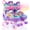 Purple, variant on Girls Mermaid Roller Skates for Kids Toddler Ages 2-4 5-8 8-12,Adjustable RollerSkates W/ LED Light-Up Wheels for Outdoor Beginner Gifts
