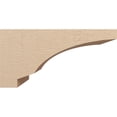 thumbnail image 3 of 12"W x 24"D x 12"H Wide Moab Rough Cedar Woodgrain TimberThane Corbel, Primed Tan, 3 of 6