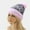 Purple, variant on Women Sequin Hat Warm Solid Knit Hat Removable Hairball Wool Hat Men Winter Mens Winter Thick Warm Casual Earmuffs Cap Large Size Hat Hats Hats Hats Mens Thermal Hat Hats for Men Plaid Head Gear Cold
