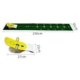thumbnail image 3 of yingyy Golf Training Mat Portable Golf Hitting Mat for Swing Detection Mini Golf Practice Training Aid Game Gift Yellow, 3 of 6
