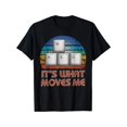 thumbnail image 1 of It's What Moves Me Graphic Men's Short Sleeve T-shirt, Comfy Stretchy Trendy Tees For Summer, Casual Daily Style Fashion Clothing, Casual Sporty Tee, Comfy Tee, 1 of 4