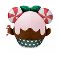 thumbnail image 3 of Disney Minnie Candy Cane Crush Cupcake Munchlings Scented Holiday Plush New, 3 of 3