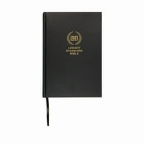 Lsb Large Print Wide Margin Black Hardcover, (Hardcover)