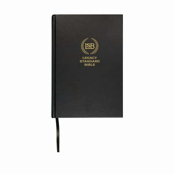 Lsb Large Print Wide Margin Black Hardcover, (Hardcover)