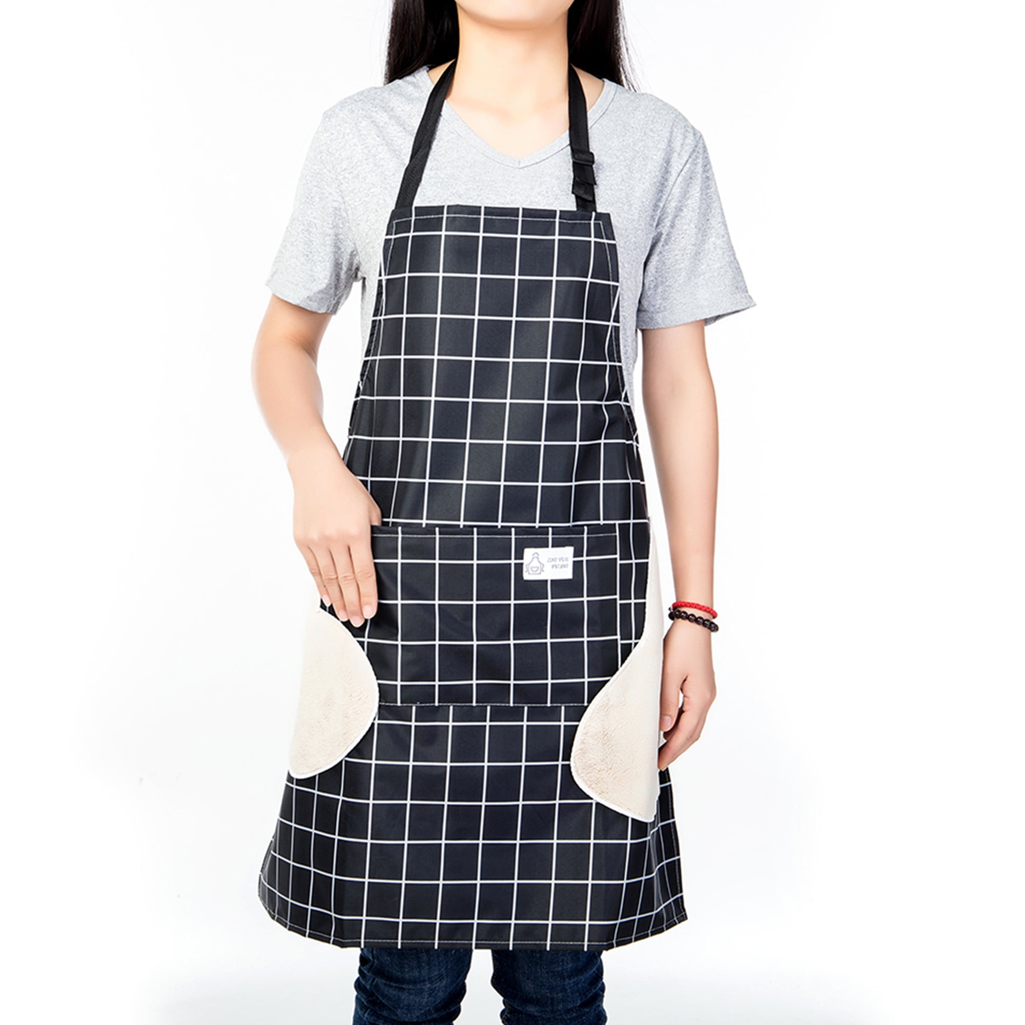 DODOING Waterproof Apron Hand Wipe Apron WearResistant Hand Apron