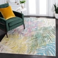 thumbnail image 2 of SAFAVIEH Lillian Sheryll Floral Area Rug, Green/Blue, 6'7" x 6'7" Square, 2 of 8