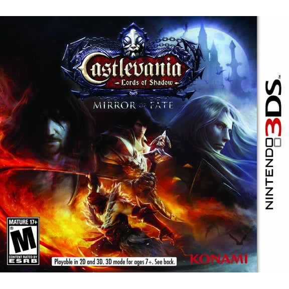CASTLEVANIA LORDS OF SHADOW MIRROR OF FATE Nintendo 3DS 3ds