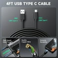 thumbnail image 6 of Innotech Sc Type-C 15W Fast Charger, USB-C Charger Block with 3ft Cable Cord (2-Pack) for Android, Samsung Galaxy S23/S22/S21/S20/S10/S9/S8, Note20/10/9, Z Fold 3/4/5, 6 of 7