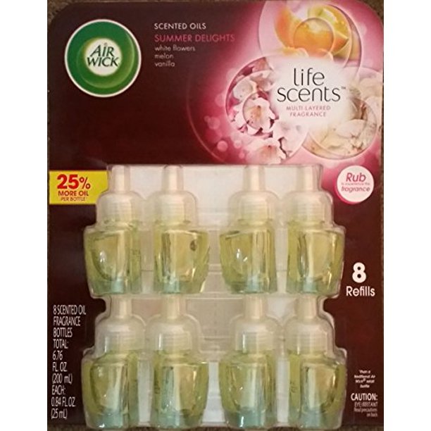 Air Wick Scented Oil Refills Life Scents Collection Summer Delights