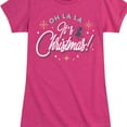 thumbnail image 3 of Fancy Nancy - Oh La La Its Christmas - Girls Toddler And Youth Fitted Short Sleeve Graphic T-Shirt, 3 of 5