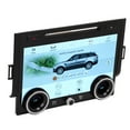 thumbnail image 3 of AC Panel, Temperature Memory 10in Smooth  Climate Control Touch Screen Clear Image with CD Slot for Car, 3 of 7