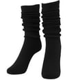 thumbnail image 1 of unbranded 1Par Calcetines Negros Para Mujer Y Para Frío, 1 of 8