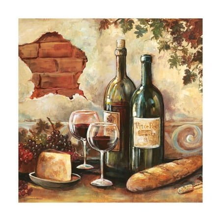 Bountiful Wine Sq II Print Wall Art By Gregory Gorham