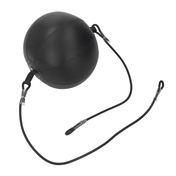 Pelota De Boxeo De Doble Extremo, Bolsa De Boxeo De Doble Extremo De Velocidad Rápida De Cuero PU Que Mejora La Agilidad Con Bomba De Cable Ajustable Para El Hogar