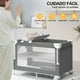 thumbnail image 3 of 4 en 1 Cuna para Bebé con Mosquitero, Corral Cuna de 2 Niveles Ajustable, con Mesa para Cambiar Pañales, Fácil de Plegar para Viajar Cama de Bebé, 3 of 9