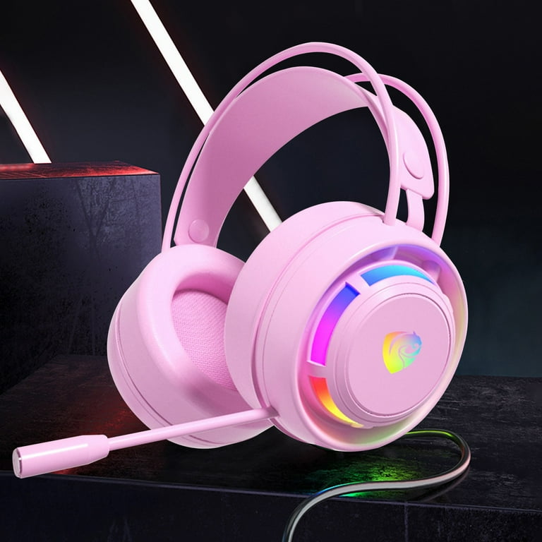 Ozmmyan Gaming Headset Wired Dual channel Desktop Computer Laptop With Mic Voice Headset Great Gifts Finder Walmart