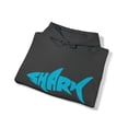 thumbnail image 5 of Shark Spell Out Hoodie Unisex Heavy Blend™ Hooded Sweatshirt, 5 of 9