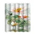 thumbnail image 2 of Cqxid Shower Curtain Under $15 Bathroom Shower Curtain Abstract Plant Flower Color Shower Curtain Bathroom Partition Curtain Waterproof Polyester Cloth Door Curtain, 2 of 6