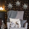 thumbnail image 5 of Decoración de fiesta navideña, estrella de papel de nueve esquinas, cumpleaños, boda, escaparate, aula, lugar, escena, techo, accesorios para colgar en la pared, 5 of 5