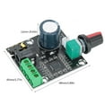 thumbnail image 1 of PAM8610 DC 12V Power  Board 15W+15W  Class Digital Audio Amp Board DIY Speaker Subwoofer Sound  Amplify Circuit Module, 1 of 8