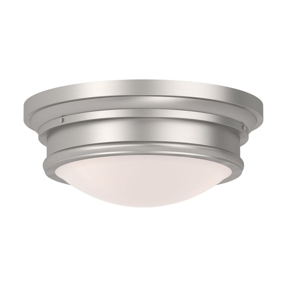 Livex Lighting Astor Ceiling Mount in Brushed Nickel